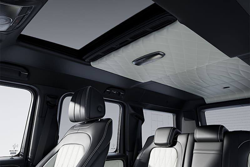 mercedes benz g class brand individualisation packages full leather