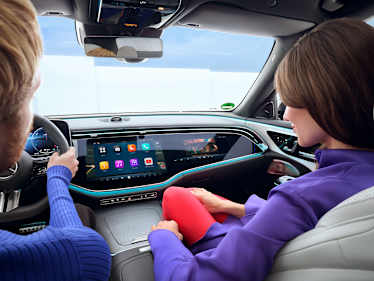 mercedes benz mbux landing page features entertainment zync