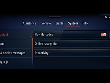 mercedes benz mbux landing page features mbux voice assistant