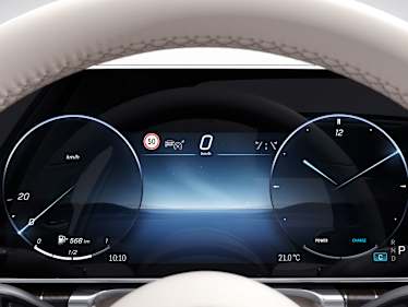 mercedes benz mbux landing page features personalisation display styles