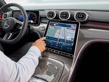 mercedes benz mbux landing page features personalisation mercedes me id