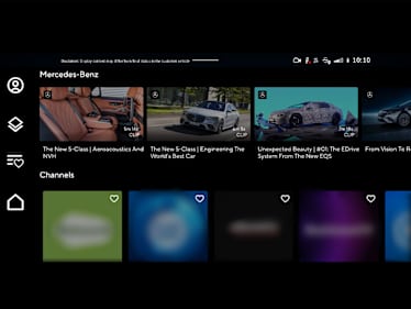 mercedes benz mbux landing page mbux entertainment