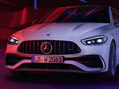 mercedes amg c class w206 exterior grill