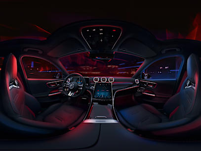 mercedes amg c class w206 interior hotspot