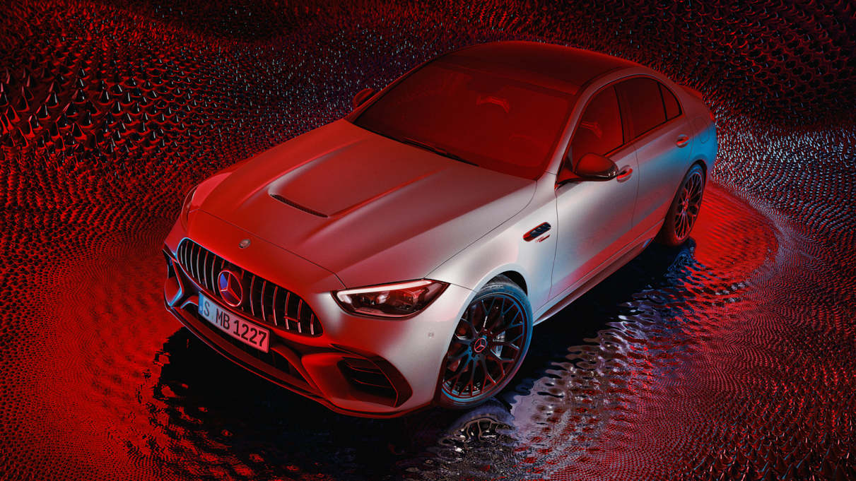 mercedes amg c class w206 teaser exterior