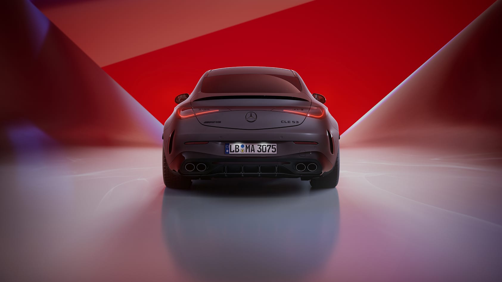 mercedes amg cle coupe 53 exterior rear