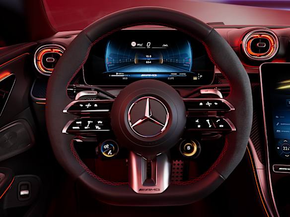 mercedes amg cle coupe 53 interior hotspot steeringwheel