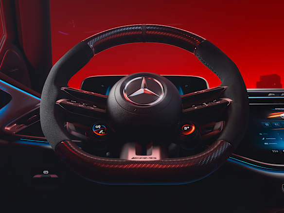 mercedes amg e class w214 interior hotspot steering wheel
