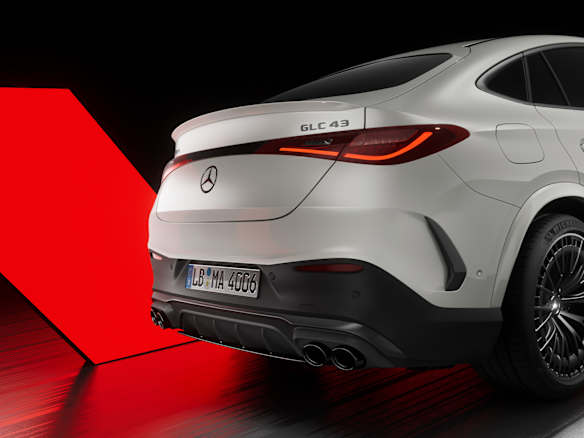 mercedes amg glc coupe c254 exterior 43 rear