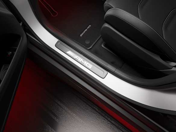 mercedes amg glc coupe c254 interior hotspot door sills