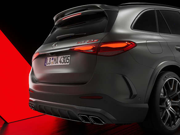 mercedes amg glc suv x254 exterior 63 rear