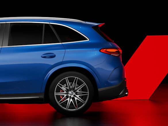mercedes amg glc suv x254 exterior rear