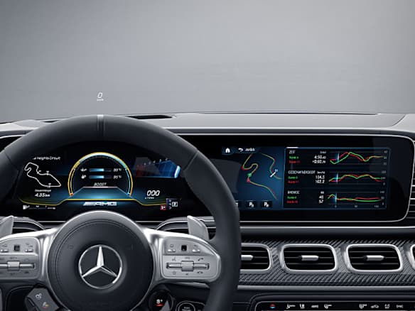 mercedes amg gle coupe c167 amg options interior amg track pace