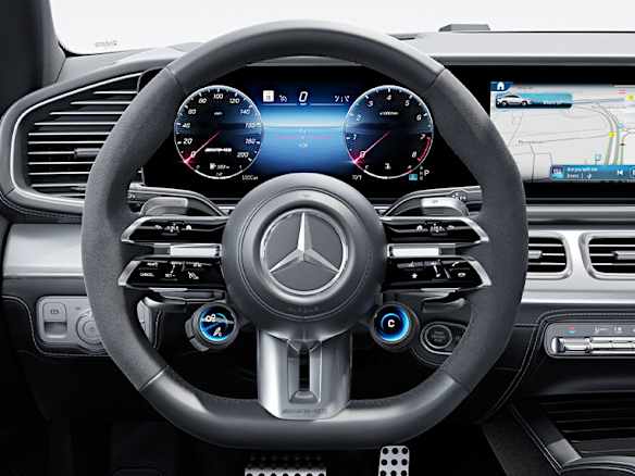 mercedes amg gle coupe c167 amg options interior steering wheel leather napa microcut