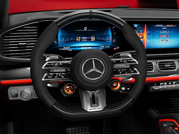 mercedes amg gle coupe c167 interior hotspot streering wheel