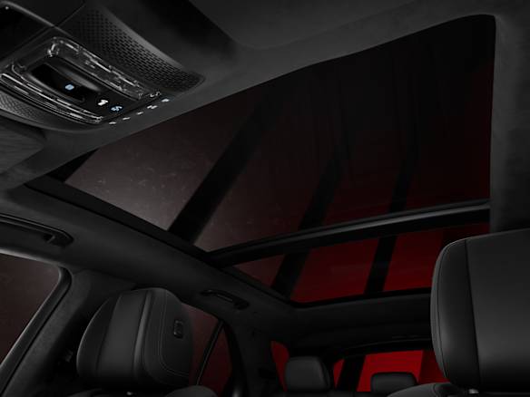 mercedes amg gle suv v167 interior hotspot panorama roof