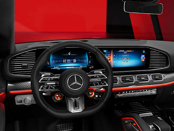 mercedes amg gle suv v167 interior hotspot widescreen cockpit