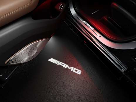mercedes amg gls x167 exterior projection