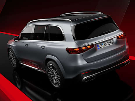 mercedes amg gls x167 exterior rear