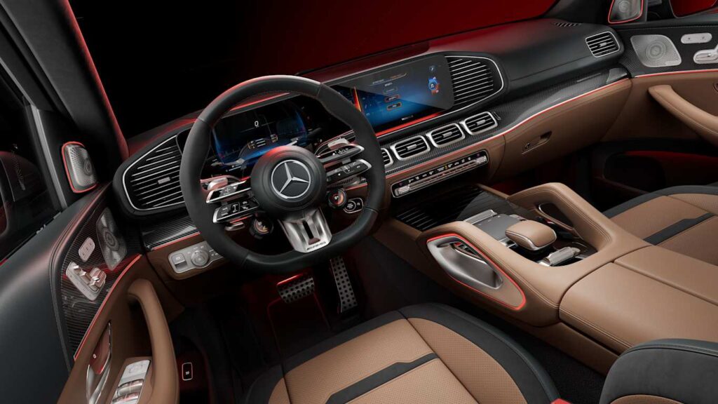 mercedes amg gls x167 highlights interior