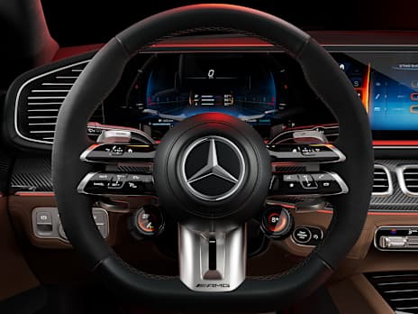 mercedes amg gls x167 interior hotspot steering wheel