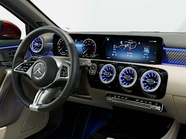 mercedes benz a class v177 interior hotspot mediadisplay