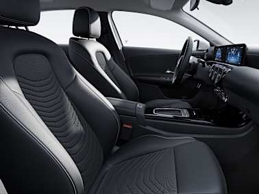 mercedes benz a class v177 interior hotspot recycledmaterial