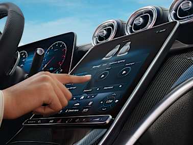 mercedes benz c class w206 design interior 05