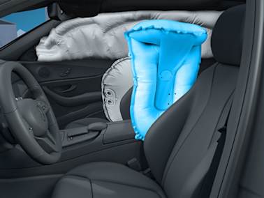 mercedes benz c class w206 equipment safety center airbag