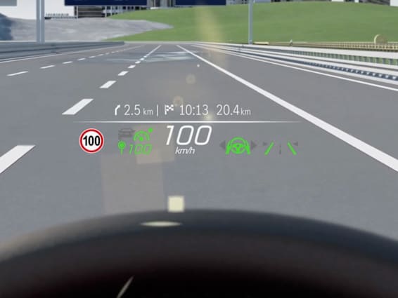 mercedes benz c class w206 interior cockpit hotspot head up display