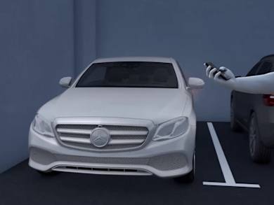 mercedes benz e class w214 equipment assistance system parking system