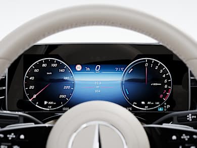 mercedes benz e class w214 equipment hotspot 3d driver display