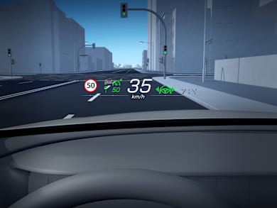 mercedes benz e class w214 equipment hotspot head up display