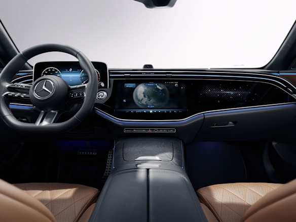 mercedes benz e class w214 interior hotspot mbux superscreen