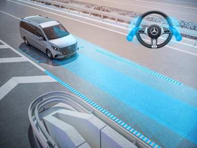 mercedes benz eqv driving assist sspip152229