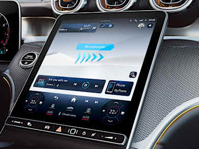 mercedes benz glc coupe c254 equipment multimedia hotspot augmented reality