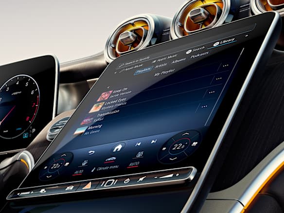 mercedes benz glc suv x254 interior hotspot online music