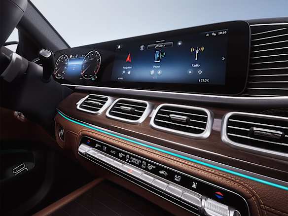 mercedes benz gle coupe c167 interior highlights hotspot trim elements