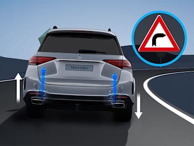 mercedes benz gle suv v167 equipment chassis e active body control