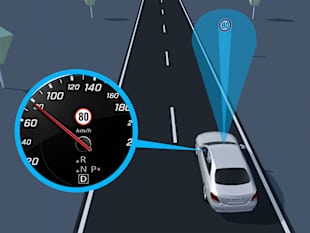 mercedes benz gls suv x167 assistance systems active traffic sign assist