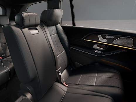 mercedes benz gls suv x167 interior hotspot rear multicontour seats