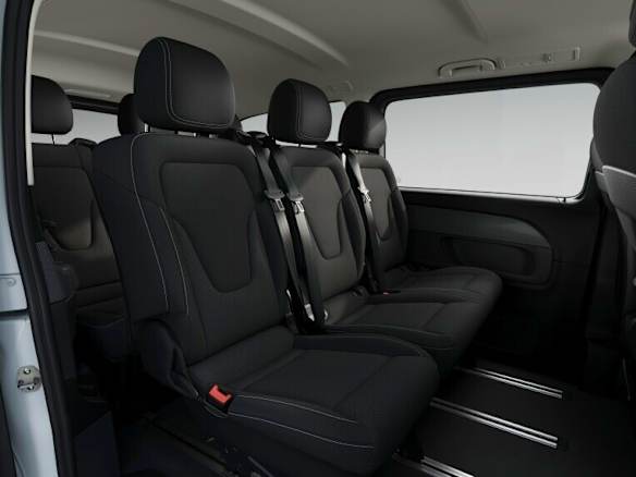 mercedes benz v class 3 seater bench comfort outer seat foldable sspip152103