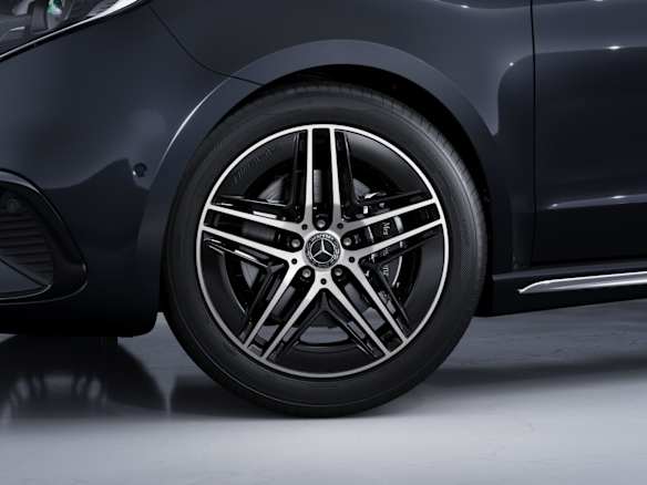 mercedes benz v class 48.3cm 19inch light alloy wheels in monobloc design sspip152459