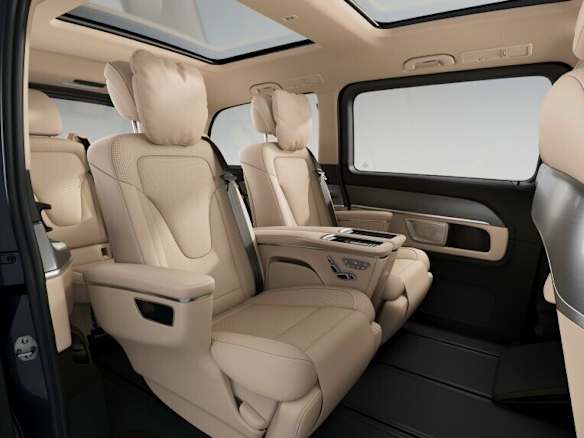mercedes benz v class luxury seats in the rear sspip152101