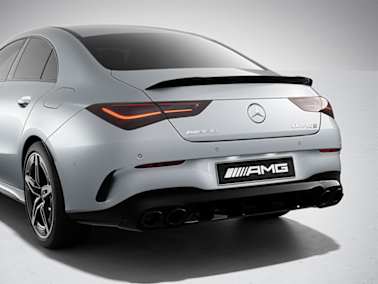 mercedes amg cla coupe c118 equipment exterior aerodynamics package