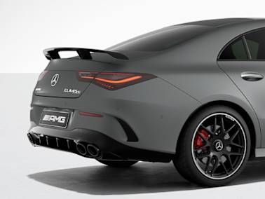 mercedes amg cla coupe c118 equipment exterior aerodynamics package plus
