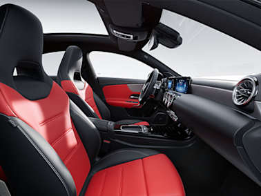 mercedes amg cla coupe c118 equipment interior amg leather package
