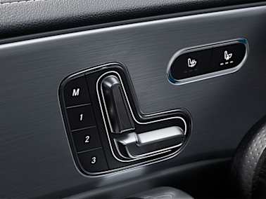 mercedes amg cla coupe c118 equipment interior climatised front seats