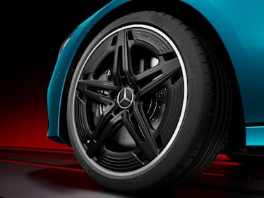 mercedes amg cla coupe c118 exterior 35 amg wheels