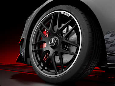 mercedes amg cla coupe c118 exterior 45 s amg wheels
